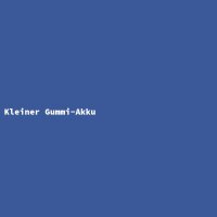 Kleiner Gummi-Akku