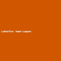 Lebhafter Samt-Lappen