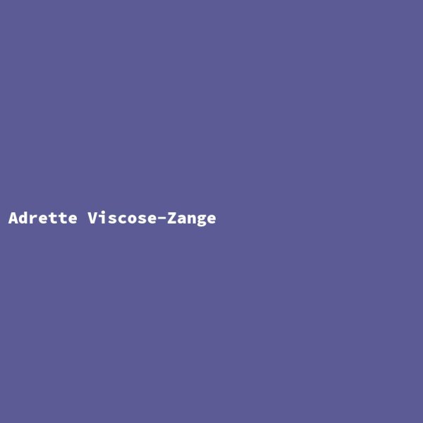 Adrette Viscose-Zange