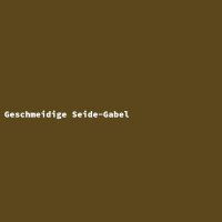 Geschmeidige Seide-Gabel