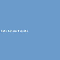 Gute Leinen-Flasche