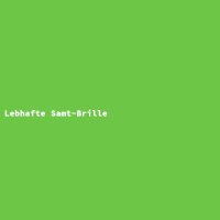 Lebhafte Samt-Brille