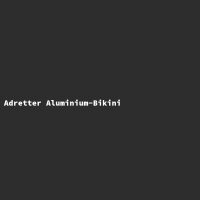 Adretter Aluminium-Bikini