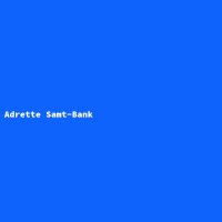 Adrette Samt-Bank